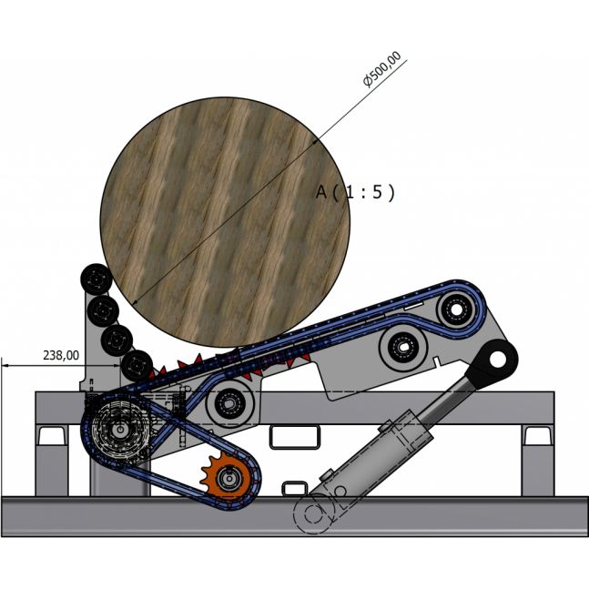 TTPP - Elektrohydraulický obracač 